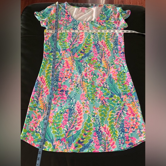🦄 Catch the Wave Tammy Dress Lilly Pulitzer Medium EUC - Picture 6 of 15